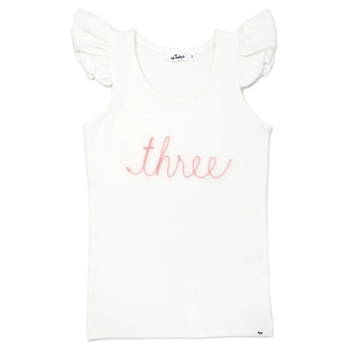Flutter Sleeve Birthday Tank